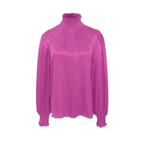 NWT FRNCH Long Sleeve Blouse - Picture 5 of 7